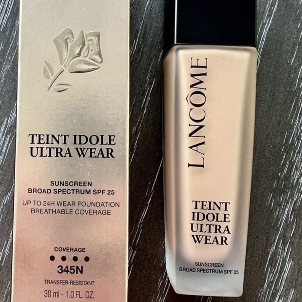 Lancome Teint Idole Ultra Wear Long Wear Foundation SPF 25 345N 1 oz